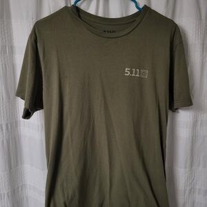 5.11 Tactical Green Short Sleeve Tee